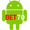 Aplicativo Bet70 para Android